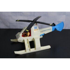 Vintage Fisher Price Rescue Helicopter 305